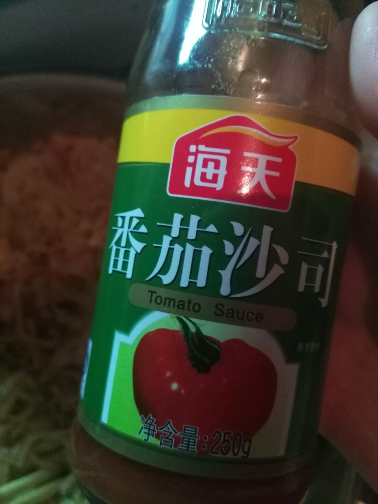 圆白菜番茄火腿焖方便