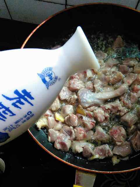 鸭孑烧青豆