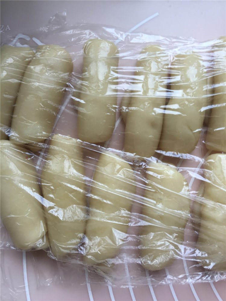 中式酥皮麻薯馅点心
