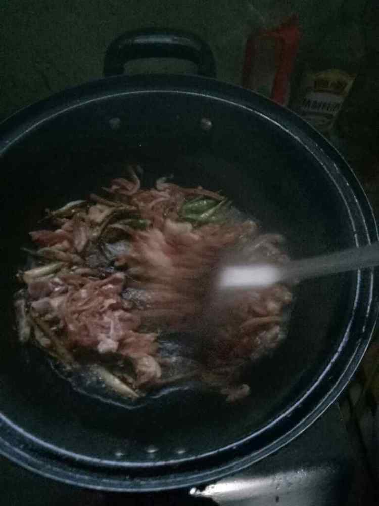 茭白炒肉丝