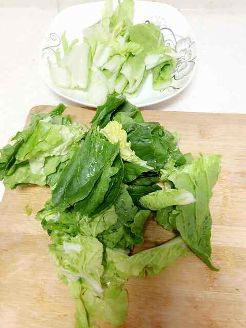 小蘑菇炒青菜