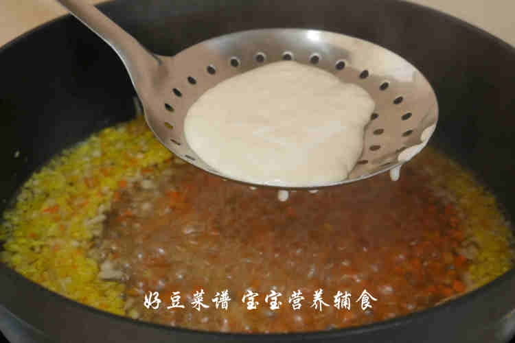 白菜虾仁疙瘩汤