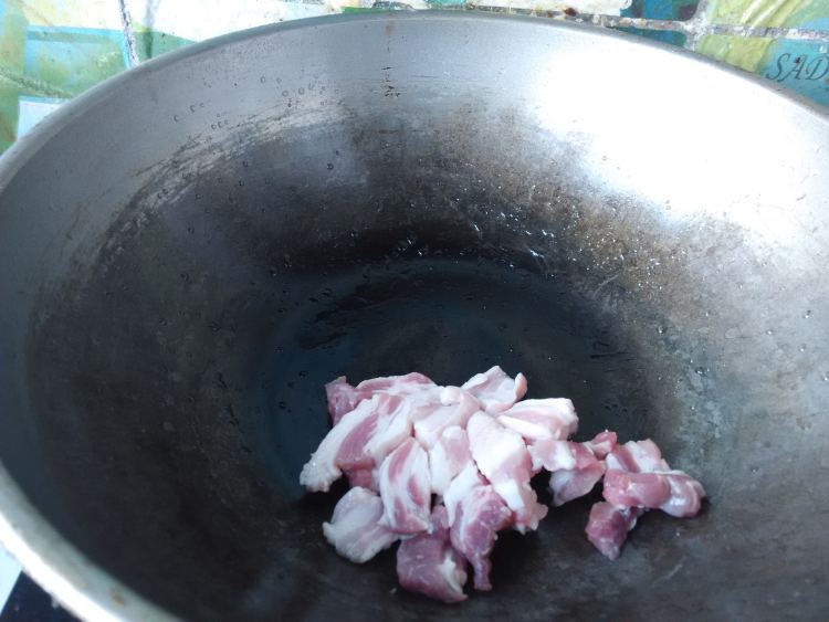 小豇豆炒小肉肉