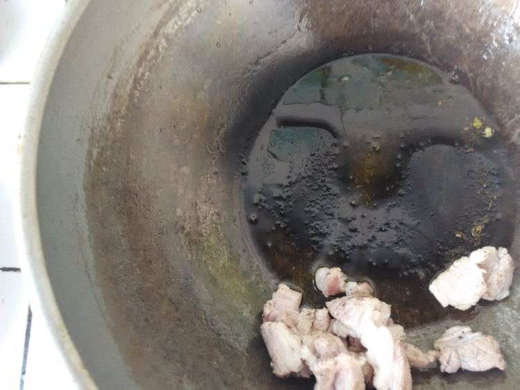 小豇豆炒小肉肉