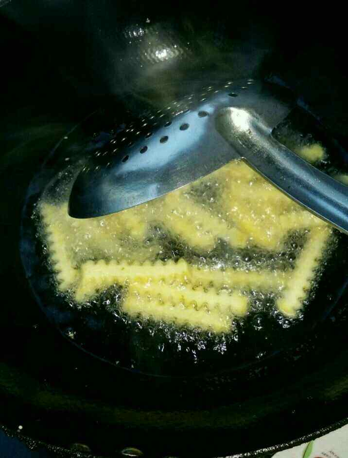 炸土豆条