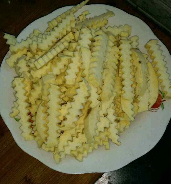 炸土豆条
