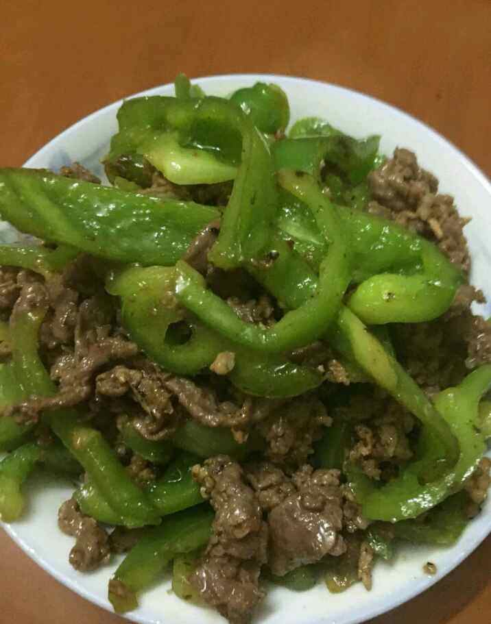 尖椒牛肉丝