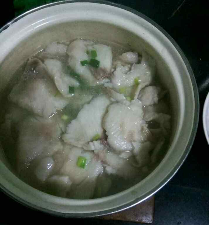蘑菇鱼肉汤