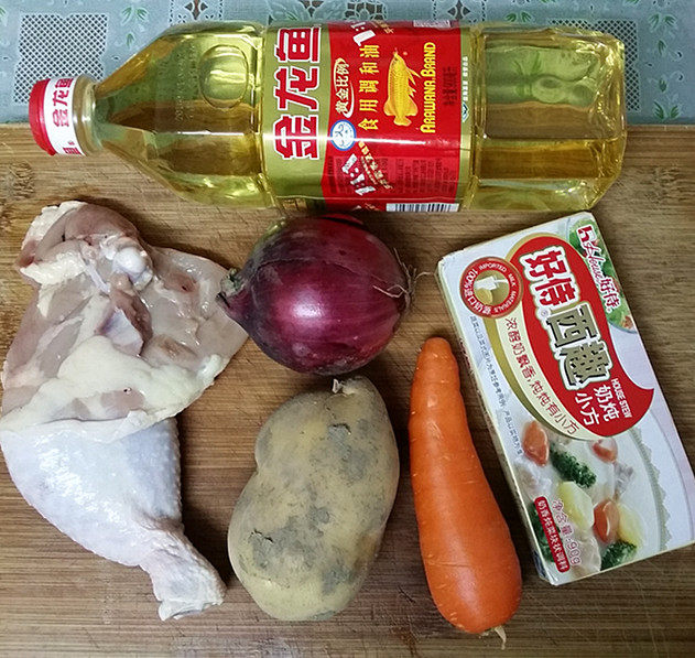 彩蔬奶炖鸡腿肉