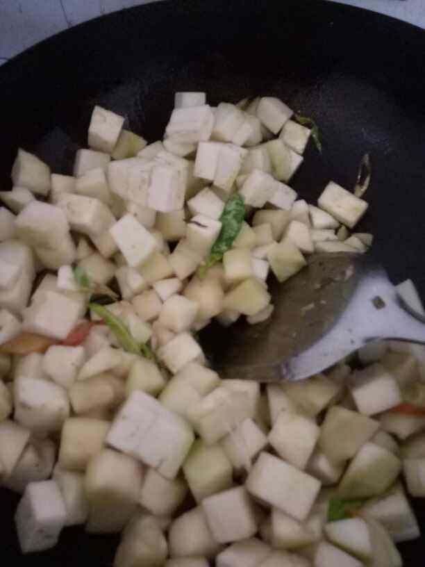 素炒茄丁