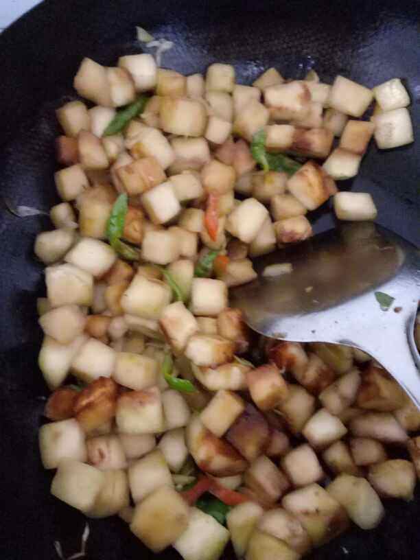 素炒茄丁