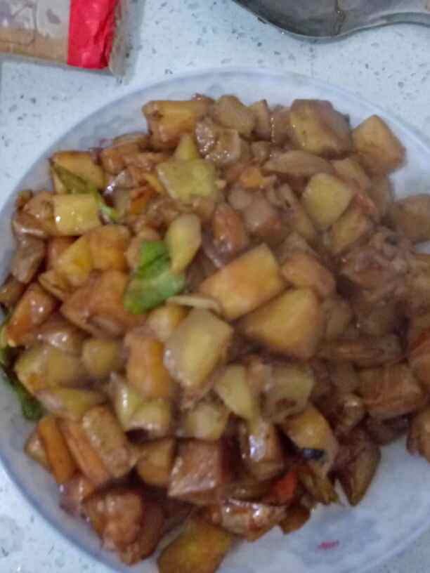 素炒茄丁