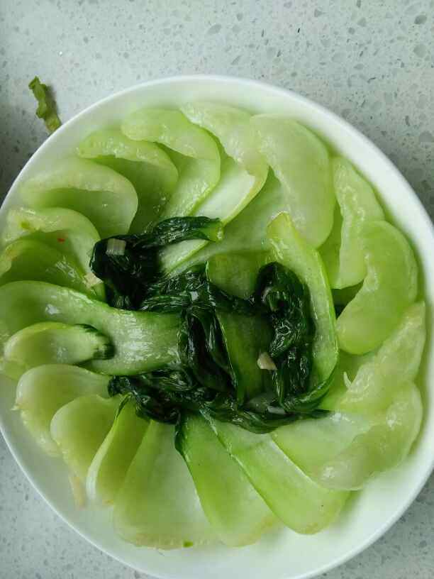 麻辣油菜豆腐