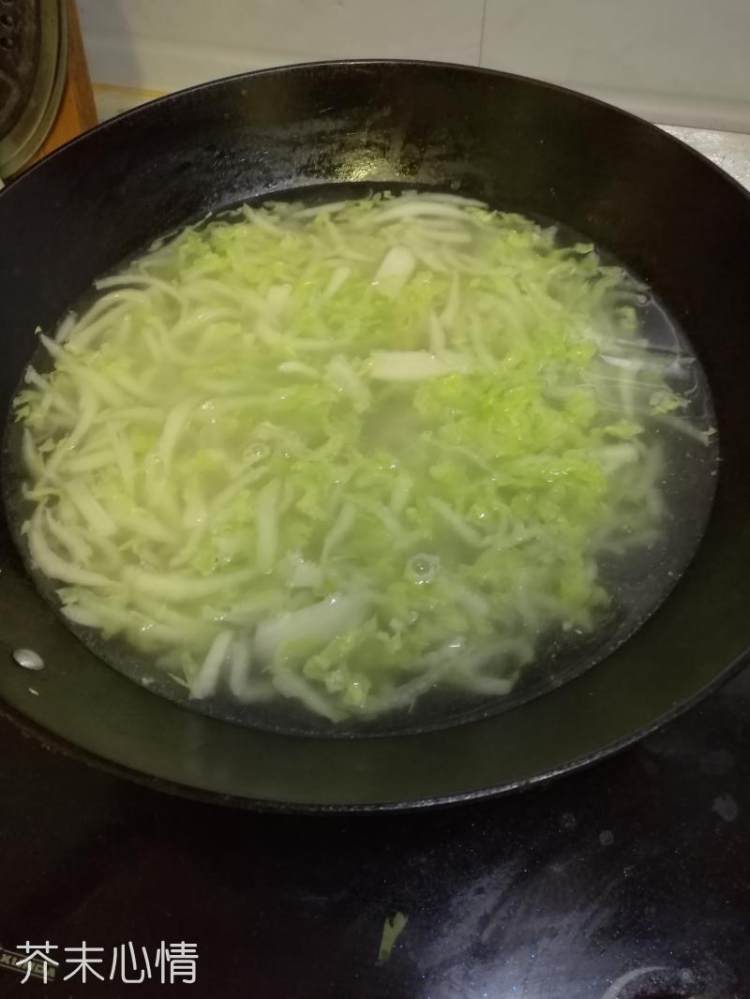 白菜肉丸面