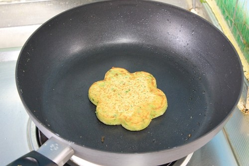 韭菜胡萝卜鸡蛋饼