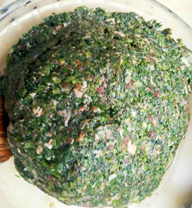 茴香馅包子