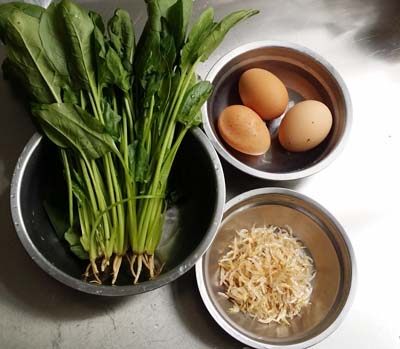 生煎菠菜