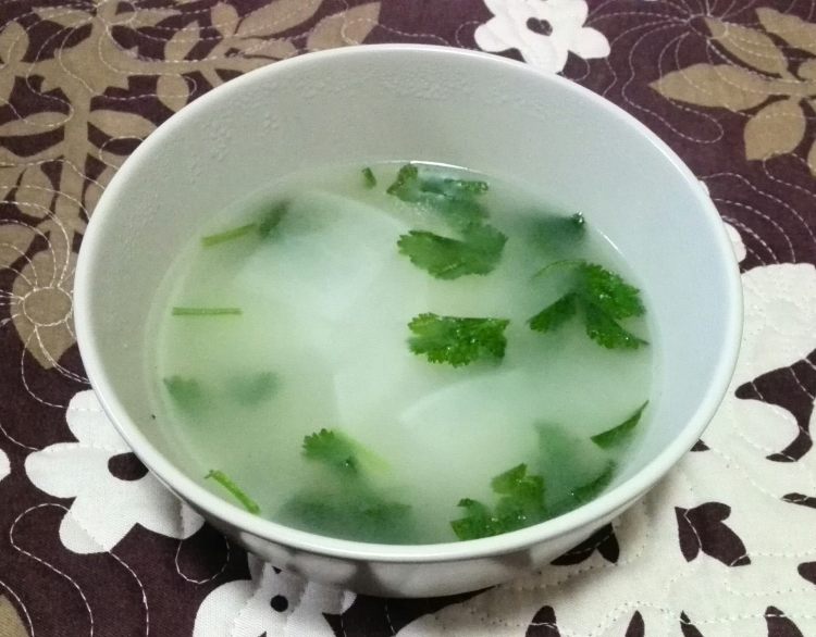 早餐萝卜汤