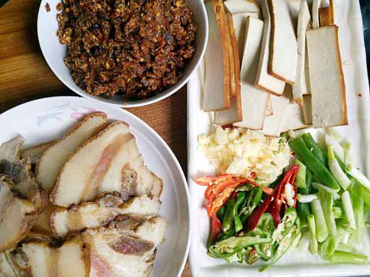 豆干炒腊肉