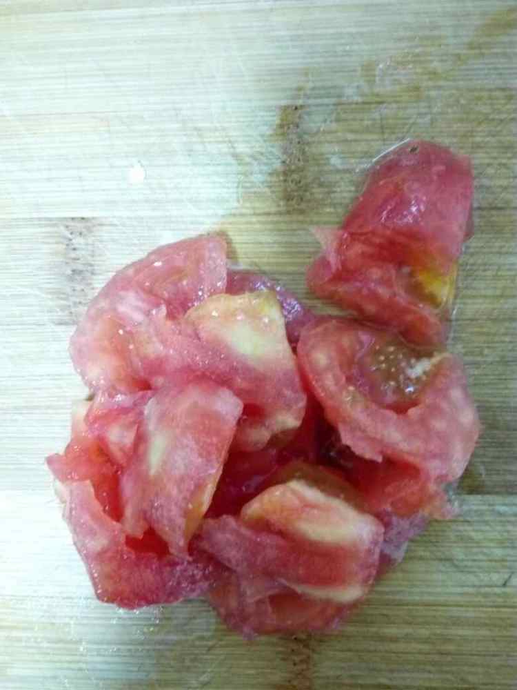 番茄炒菜花