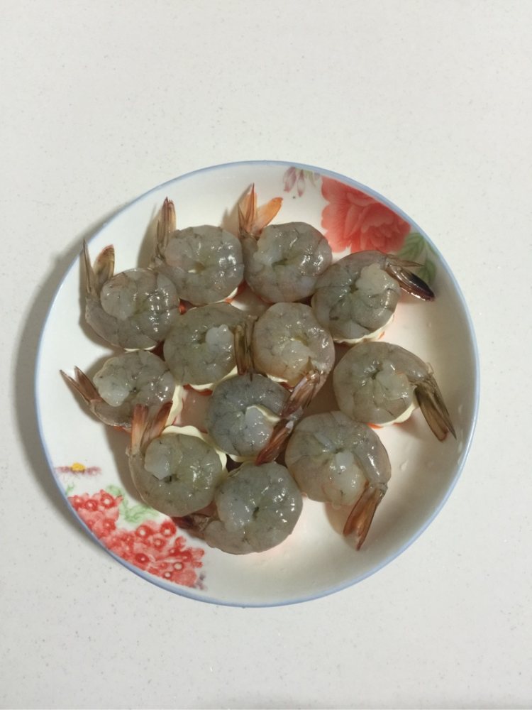 虾仁蒸嫩豆腐