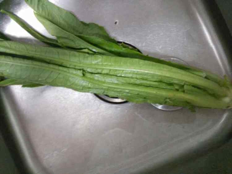清炒油麦菜