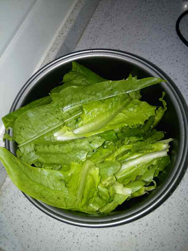 清炒油麦菜