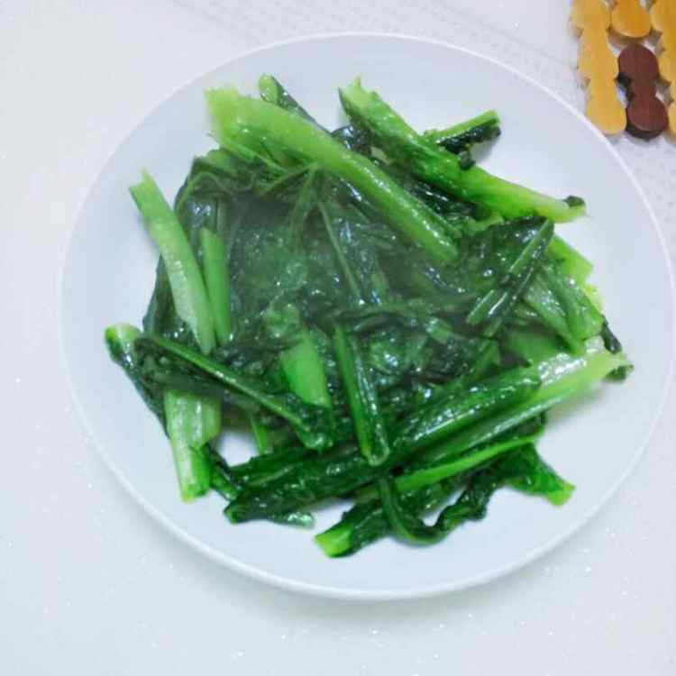 清炒油麦菜