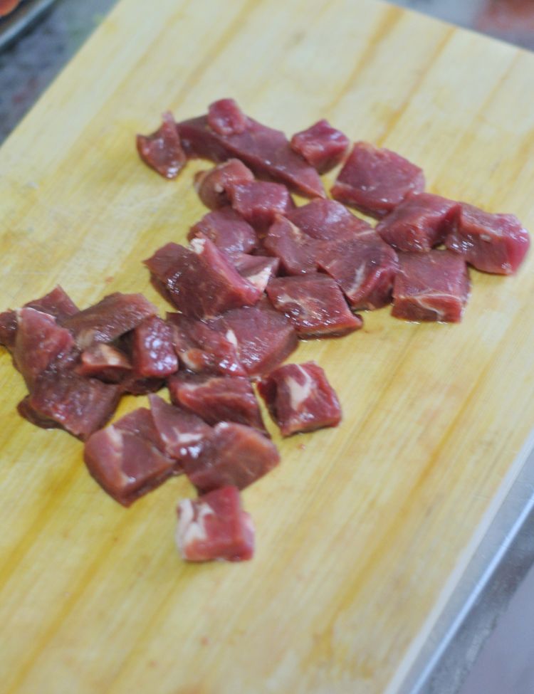 彩椒牛肉串