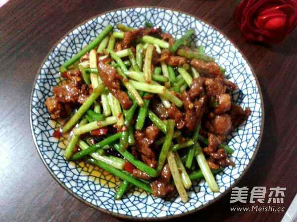 蒜薹炒肉