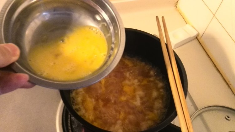 番茄蛋花疙瘩汤