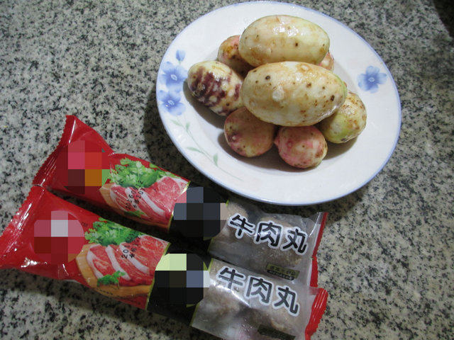 牛肉丸煮香芋