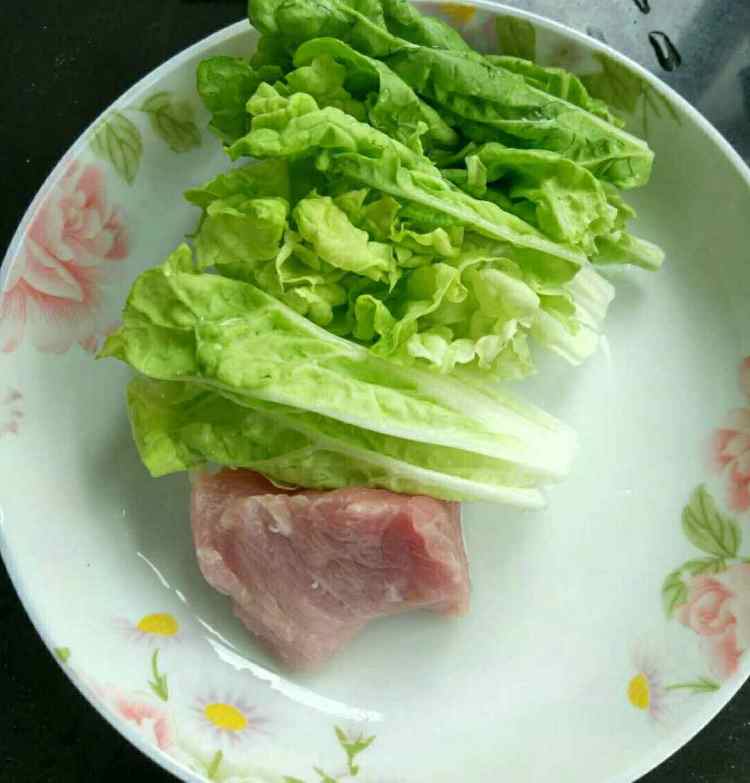 白菜肉末汤