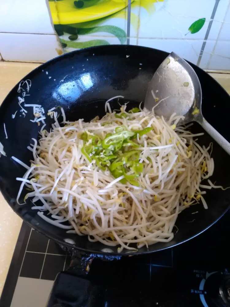 醋溜绿豆芽
