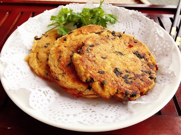 紫菜豆渣煎饼（黄豆华