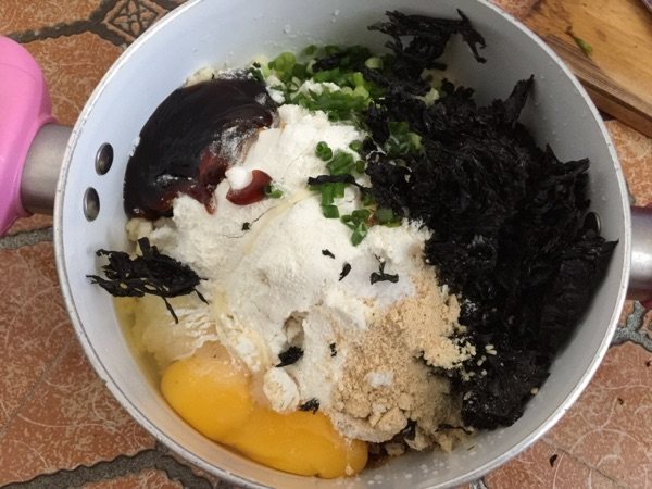 紫菜豆渣煎饼（黄豆华