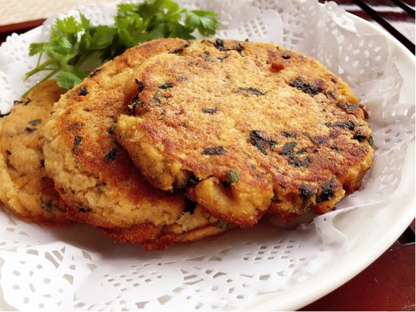 紫菜豆渣煎饼（黄豆华