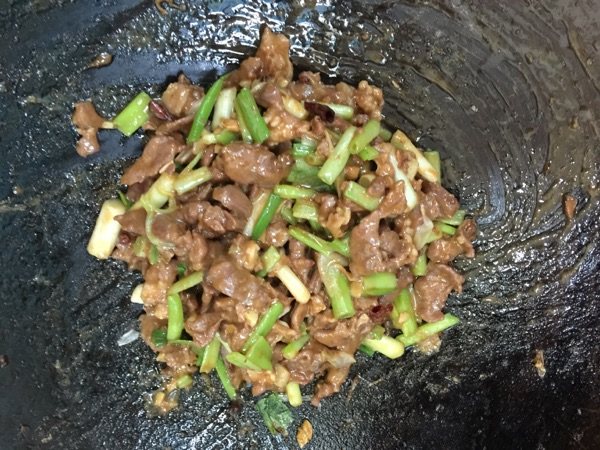 葱爆羊肉