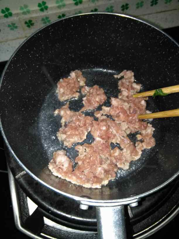 肉末豆角面