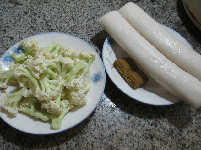 咖喱花菜年糕