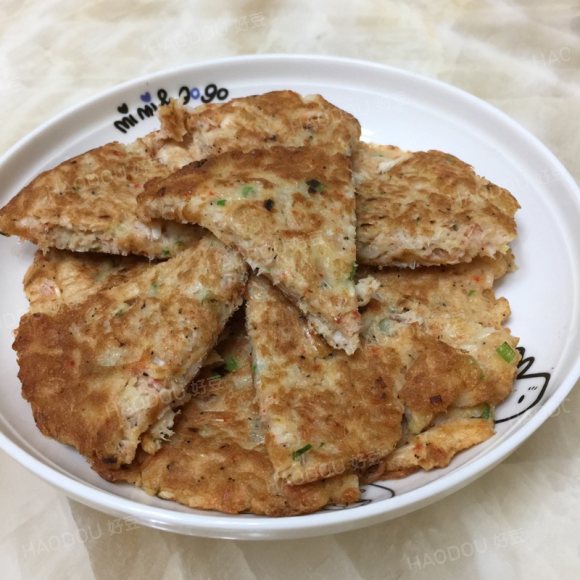 鲜虾饼