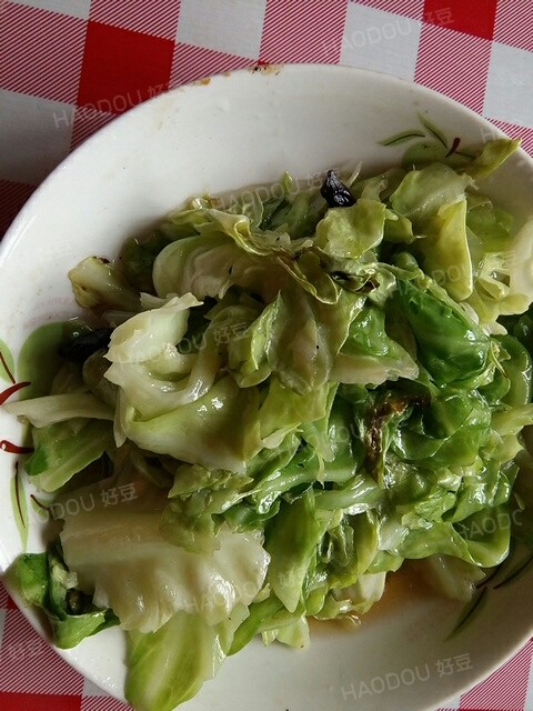 炒圆白菜