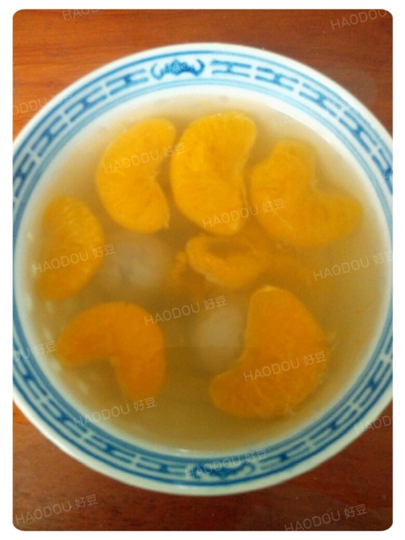 橘子桂圆汤