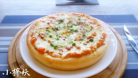 广式腊肠披萨
