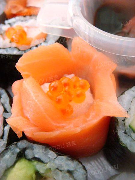寿司玫瑰花