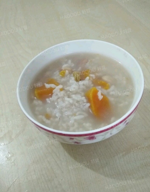 大米木瓜粥