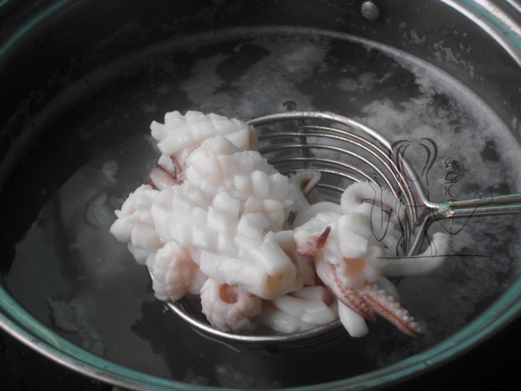 泡菜海鲜豆腐煲