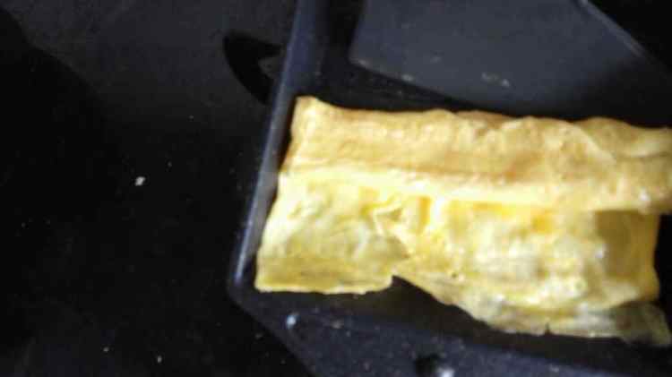 豆沙鸡蛋卷饼