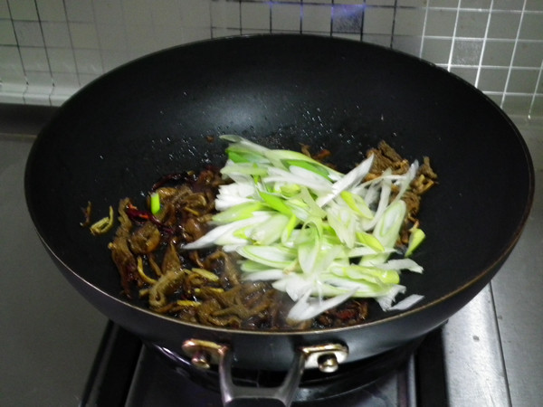 葱爆羊肚