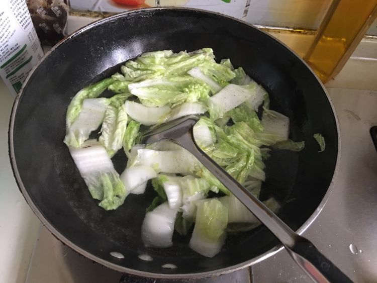 白菜烧土豆丸子